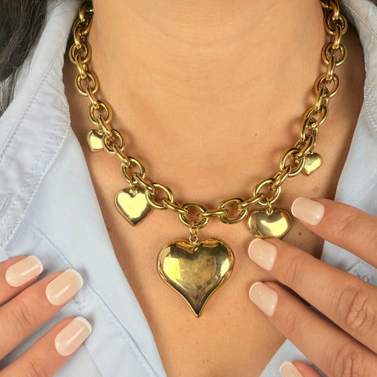 COLLIER ACIER INOXYDABLE LOVE