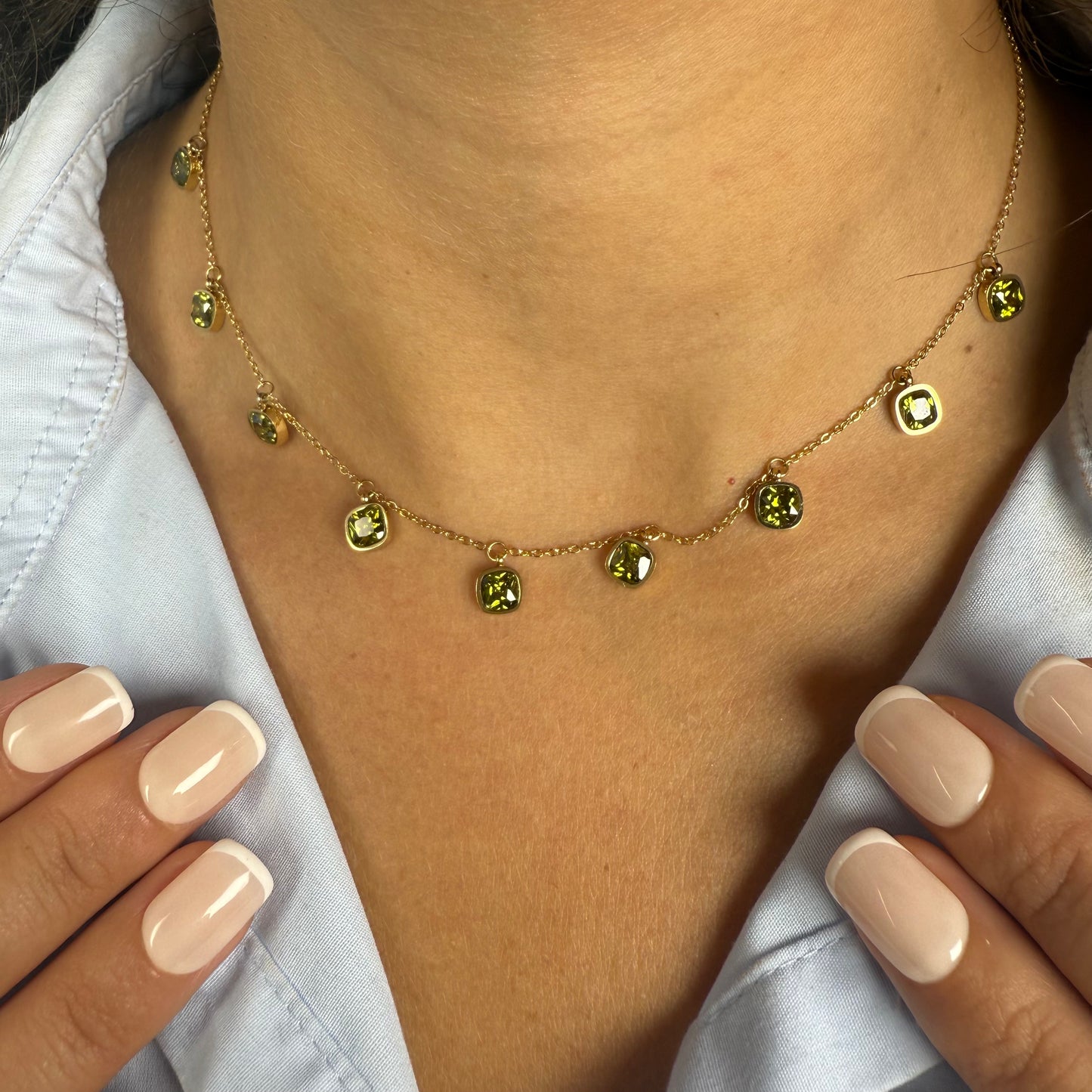 COLLIER ACIER INOXYDABLE CHANCE